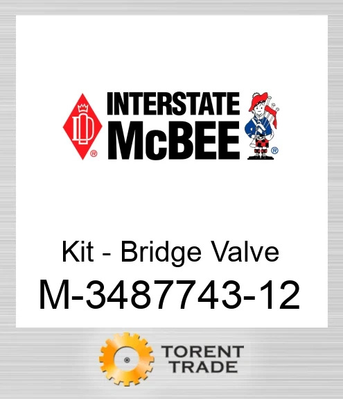 3487743-12 Комплект - Bridge Клапан NEW AFTERMARKET INTERSTATE MCBEE