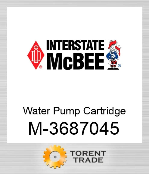 3687045 Водяний насос Картридж NEW AFTERMARKET INTERSTATE MCBEE