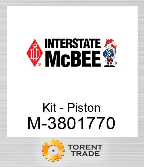 3801770 Комплект - Поршень NEW AFTERMARKET INTERSTATE MCBEE