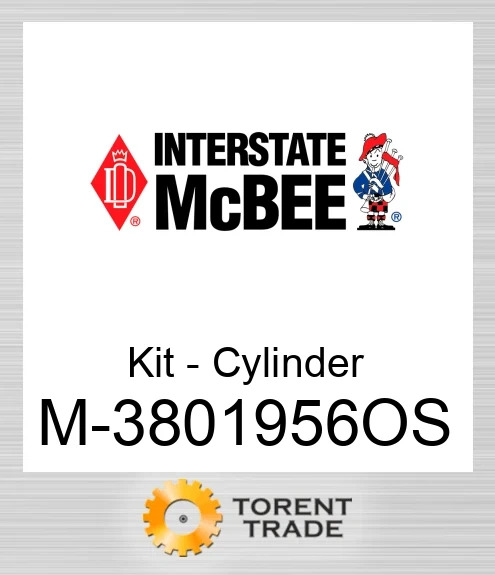 3801956OS Комплект - Циліндр NEW AFTERMARKET INTERSTATE MCBEE