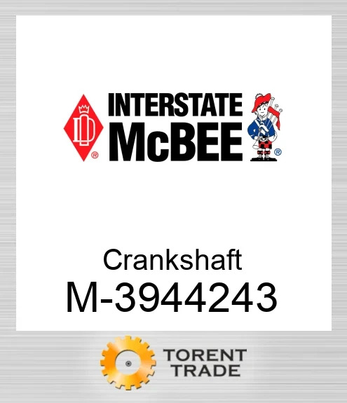 3944243 Колінчастий вал NEW AFTERMARKET INTERSTATE MCBEE