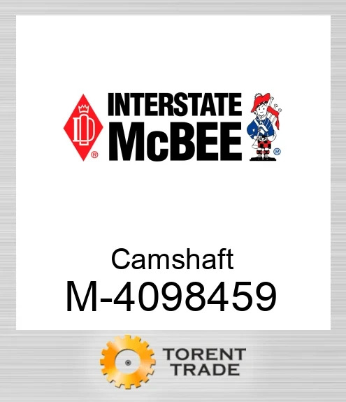 4098459 Розподільний вал NEW AFTERMARKET INTERSTATE MCBEE