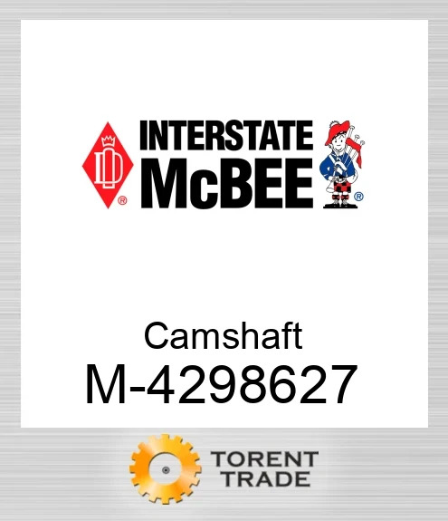 4298627 Розподільний вал NEW AFTERMARKET INTERSTATE MCBEE