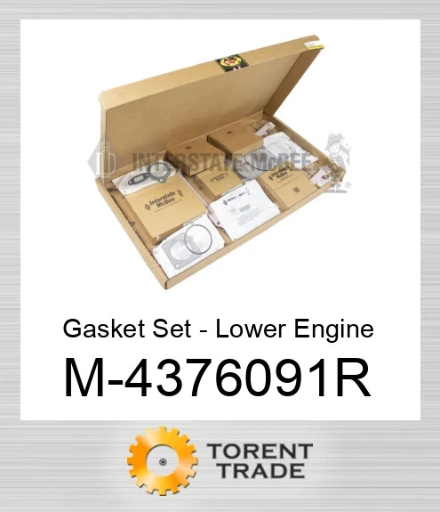 4376091R Комплект прокладок - Lower Двигун NEW AFTERMARKET INTERSTATE MCBEE