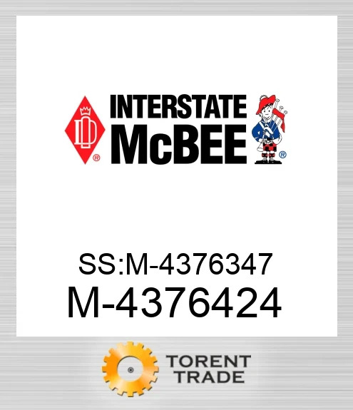4376424 SS:M-4376347 NEW AFTERMARKET INTERSTATE MCBEE