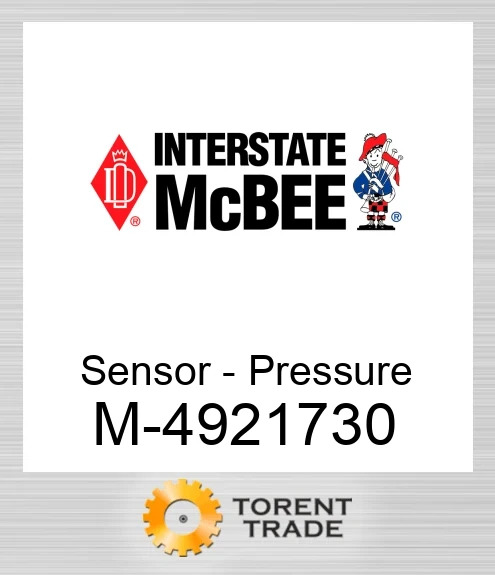 4921730 Датчик - Pressure NEW AFTERMARKET INTERSTATE MCBEE