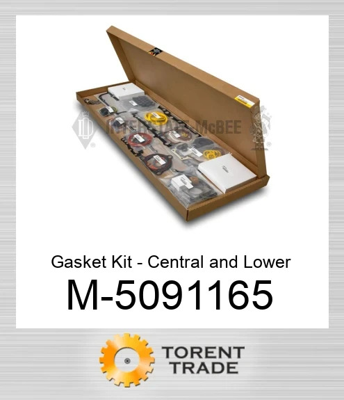 5091165 Комплект прокладок – центральної та нижньої частини NEW AFTERMARKET INTERSTATE MCBEE