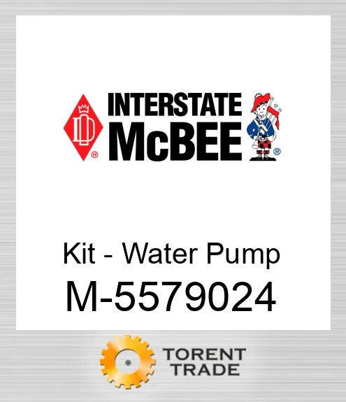 5579024 Комплект - Водяний насос NEW AFTERMARKET INTERSTATE MCBEE