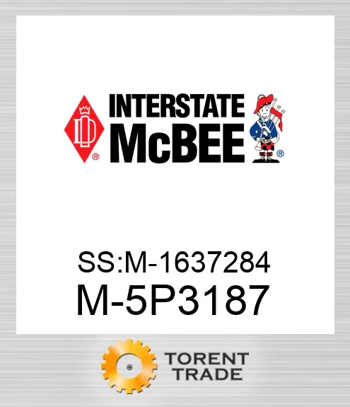 5P3187 SS:M-1637284 NEW AFTERMARKET INTERSTATE MCBEE