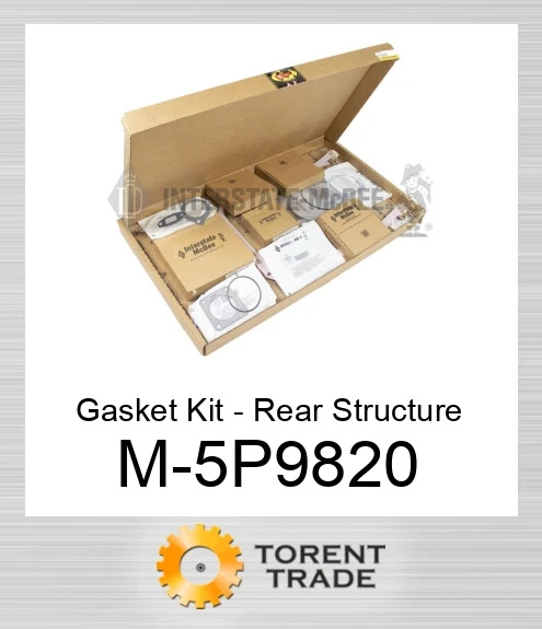 5P9820 Комплект прокладок – задньої структури NEW AFTERMARKET INTERSTATE MCBEE