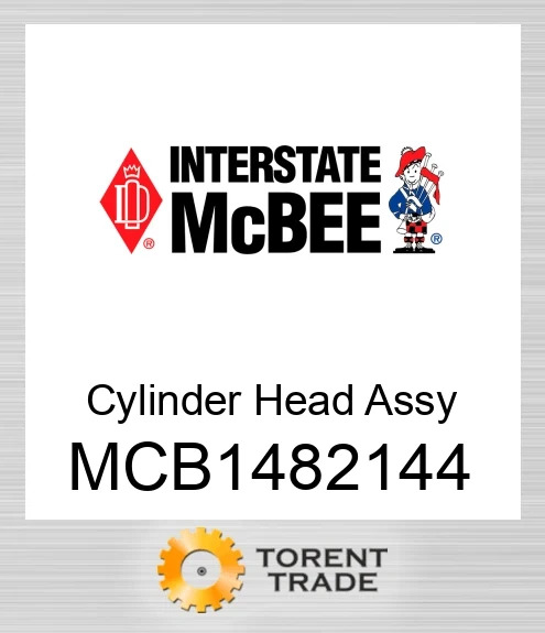 MCB1482144 Головка блока циліндрів у зборі NEW AFTERMARKET INTERSTATE MCBEE