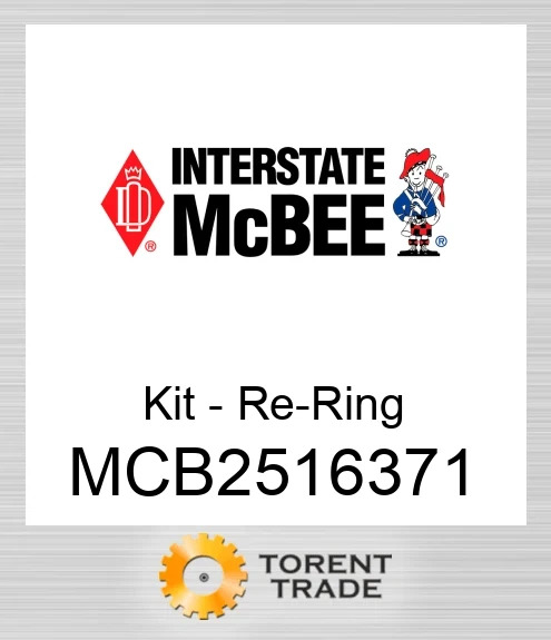 MCB2516371 Комплект для заміни поршневих кілець NEW AFTERMARKET INTERSTATE MCBEE