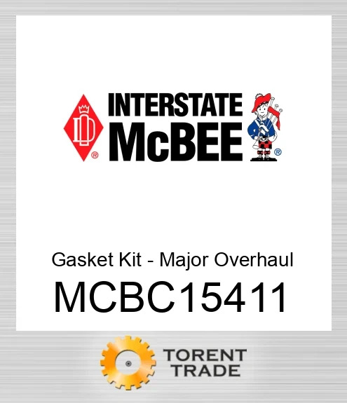 MCBC15411 Комплект прокладок – капітального ремонту NEW AFTERMARKET INTERSTATE MCBEE