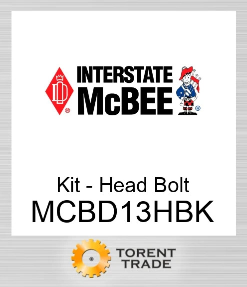 MCBD13HBK Комплект - Головка Болт NEW AFTERMARKET INTERSTATE MCBEE