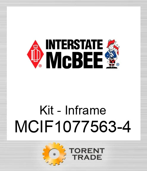 MCIF1077563-4 Комплект внутрішньорамного ремонту NEW AFTERMARKET INTERSTATE MCBEE