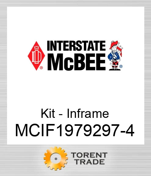 MCIF1979297-4 Комплект внутрішньорамного ремонту NEW AFTERMARKET INTERSTATE MCBEE
