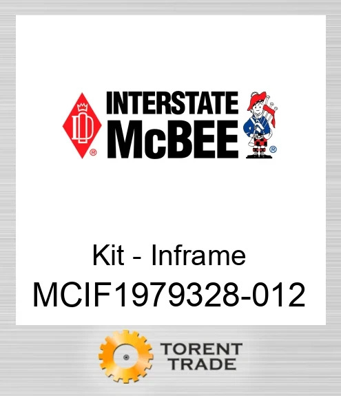 MCIF1979328-012 Комплект внутрішньорамного ремонту NEW AFTERMARKET INTERSTATE MCBEE