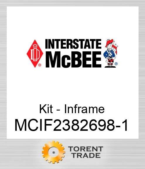 MCIF2382698-1 Комплект внутрішньорамного ремонту NEW AFTERMARKET INTERSTATE MCBEE