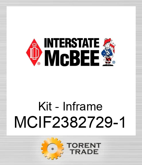 MCIF2382729-1 Комплект внутрішньорамного ремонту NEW AFTERMARKET INTERSTATE MCBEE