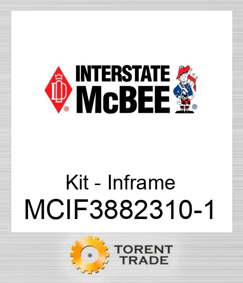 MCIF3882310-1 Комплект внутрішньорамного ремонту NEW AFTERMARKET INTERSTATE MCBEE