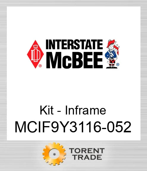 MCIF9Y3116-052 Комплект внутрішньорамного ремонту NEW AFTERMARKET INTERSTATE MCBEE