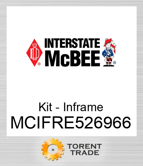 MCIFRE526966 Комплект внутрішньорамного ремонту NEW AFTERMARKET INTERSTATE MCBEE