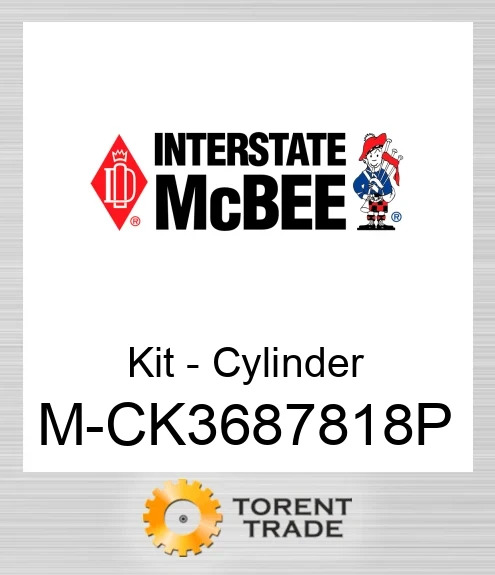 CK3687818P Комплект - Циліндр NEW AFTERMARKET INTERSTATE MCBEE