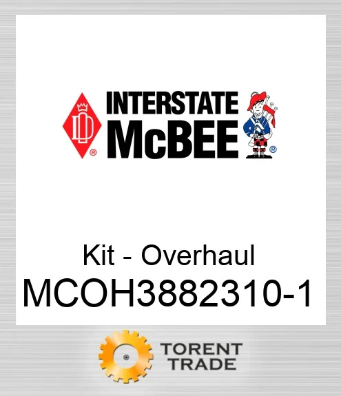 MCOH3882310-1 Комплект для капітального ремонту двигуна NEW AFTERMARKET INTERSTATE MCBEE