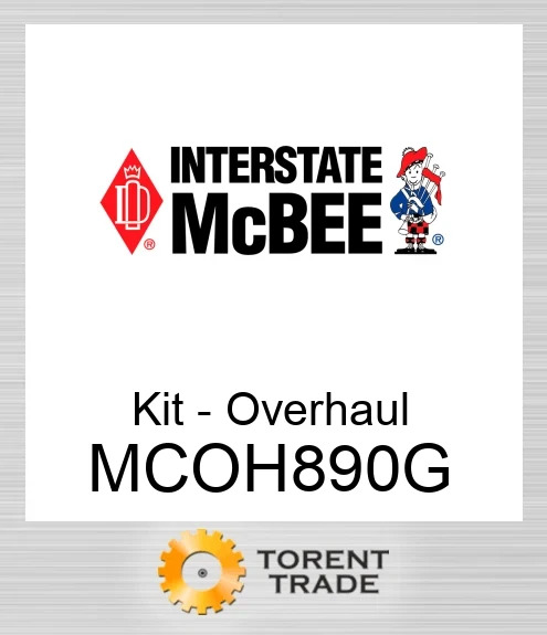 MCOH890G Комплект для капітального ремонту двигуна NEW AFTERMARKET INTERSTATE MCBEE