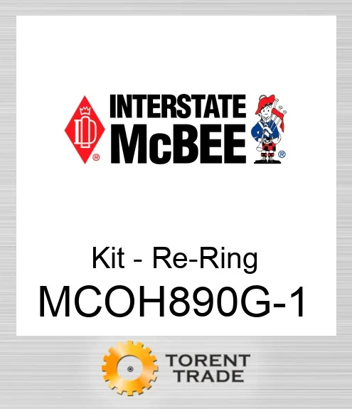 MCOH890G-1 Комплект - Двигун Re-ring NEW AFTERMARKET INTERSTATE MCBEE