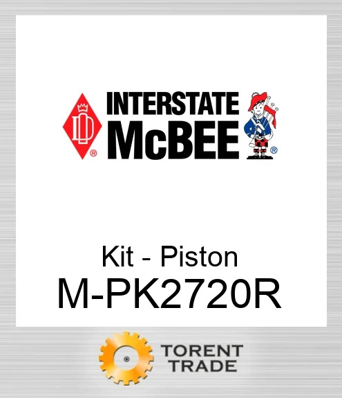 PK2720R Комплект - Поршень NEW AFTERMARKET INTERSTATE MCBEE