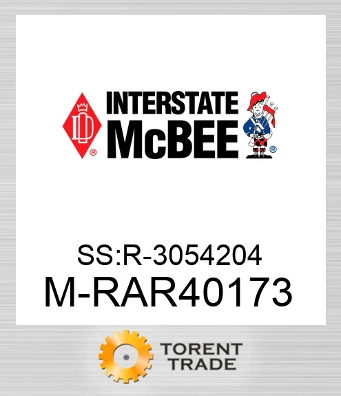 RAR40173 SS:R-3054204 NEW AFTERMARKET INTERSTATE MCBEE