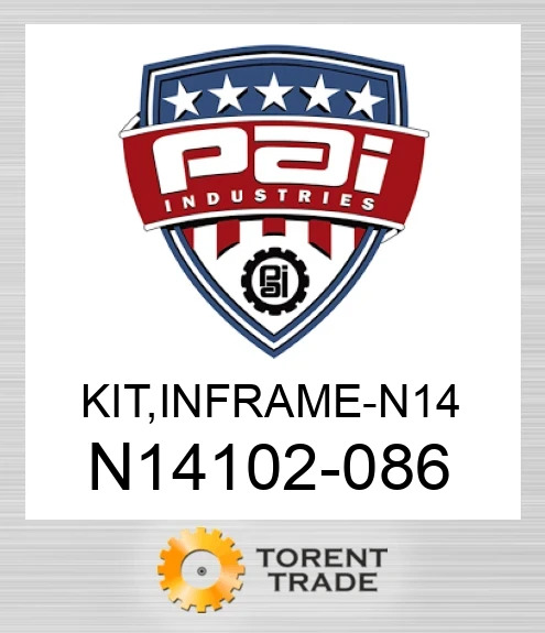 N14102-086 Комплект, inframe - n 14 PAI INDUSTRIES