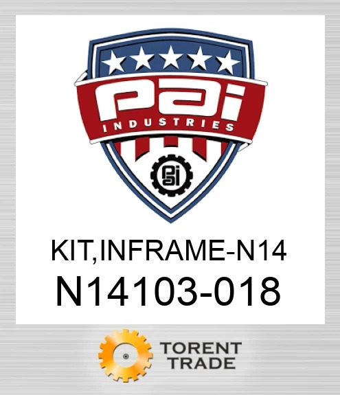 N14103-018 Комплект, inframe - n 14 PAI INDUSTRIES