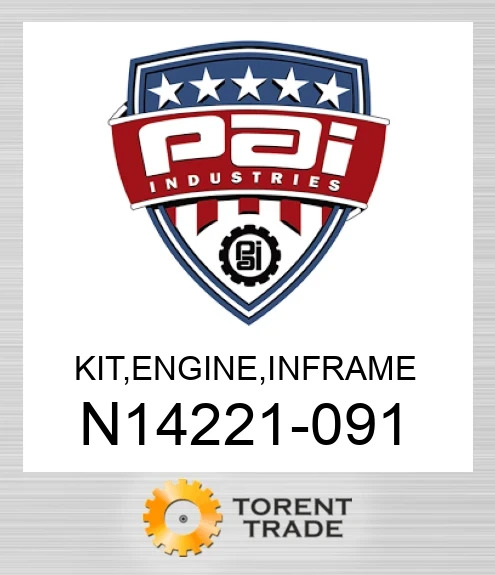 N14221-091 Комплект, двигун , внутрішньорамний ремонт PAI INDUSTRIES