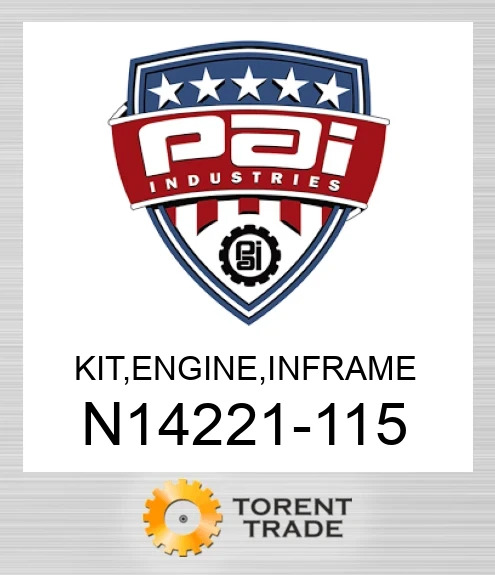 N14221-115 Комплект, двигун , внутрішньорамний ремонт PAI INDUSTRIES