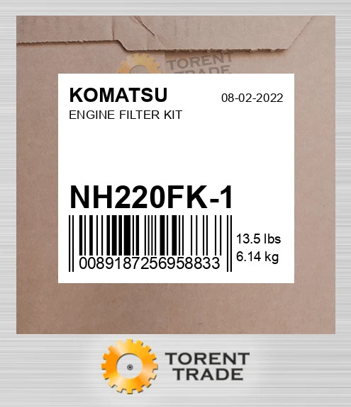 nh220fk1 Комплект фільтрів двигуна KOMATSU NEW AFTERMARKET