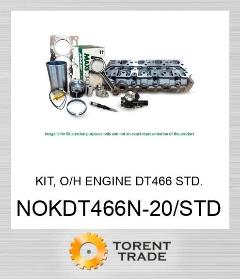 NOKDT466N-20/STD Комплект, капітальний ремонт двигуна, DT466 стандартний MAXIFORCE