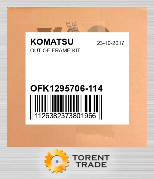 OFK1295706-114 Комплект позарамкового ремонту KOMATSU NEW AFTERMARKET