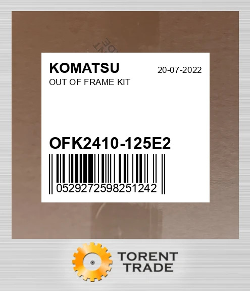 OFK2410-125E2 Комплект позарамкового ремонту KOMATSU NEW AFTERMARKET