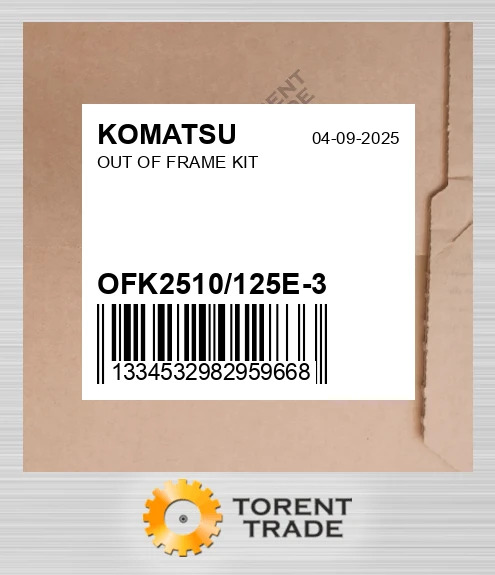 OFK2510/125E-3 Комплект позарамкового ремонту KOMATSU NEW AFTERMARKET