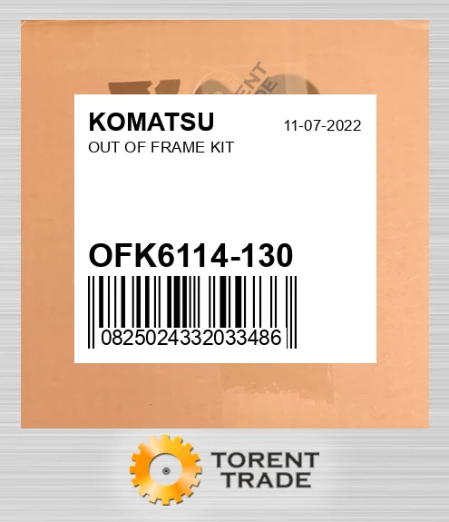 OFK6114-130 Комплект позарамкового ремонту KOMATSU NEW AFTERMARKET