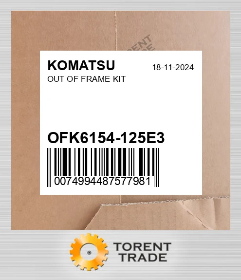 OFK6154-125E3 Комплект позарамкового ремонту KOMATSU NEW AFTERMARKET