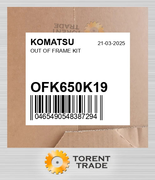OFK650K19 Комплект позарамкового ремонту KOMATSU NEW AFTERMARKET