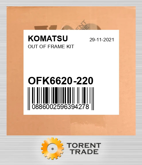 OFK6620-220 Комплект позарамкового ремонту KOMATSU NEW AFTERMARKET