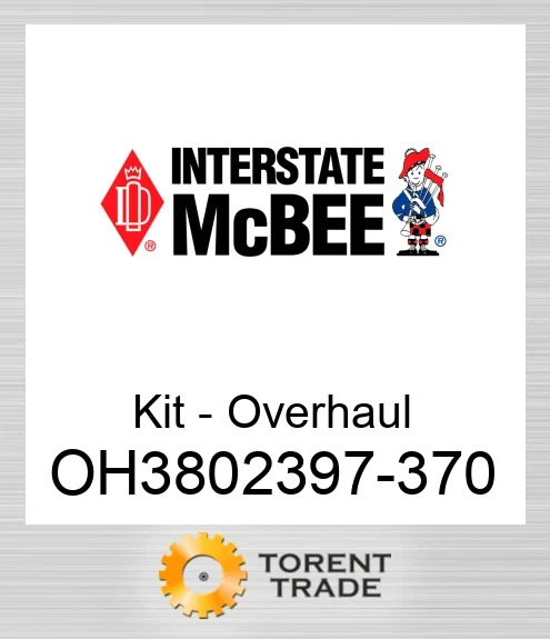 OH3802397-370 Комплект для капітального ремонту двигуна NEW AFTERMARKET INTERSTATE MCBEE