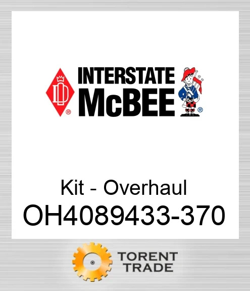OH4089433-370 Комплект для капітального ремонту двигуна NEW AFTERMARKET INTERSTATE MCBEE