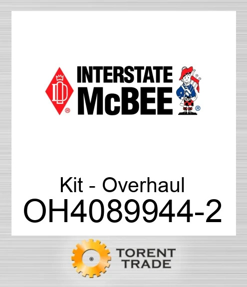 OH4089944-2 Комплект для капітального ремонту двигуна NEW AFTERMARKET INTERSTATE MCBEE