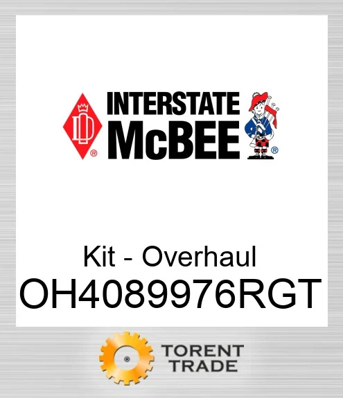OH4089976RGT Комплект для капітального ремонту двигуна – 0,50 мм NEW AFTERMARKET INTERSTATE MCBEE