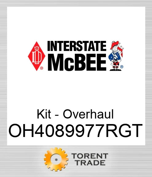 OH4089977RGT Комплект для капітального ремонту двигуна – 1,00 мм NEW AFTERMARKET INTERSTATE MCBEE